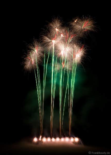 Klasse-II Feuerwerk-Wettbewerb beim Drachenfest Rodgau 2008