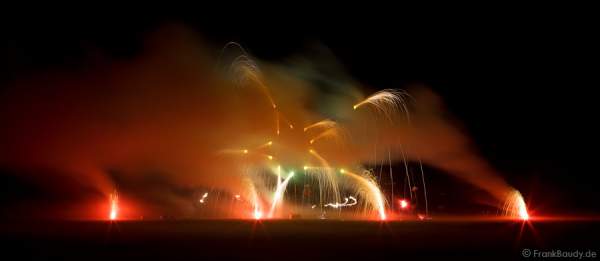 Klasse-II Feuerwerk-Wettbewerb beim Drachenfest Rodgau 2008
