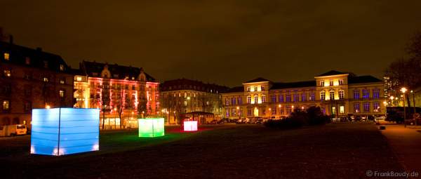 Lichtmeile 2008 in Mannheim Neckarstadt-West