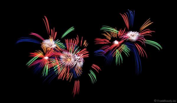 Feuerwerk bei der Sonnwendfeier Oensingen 2009