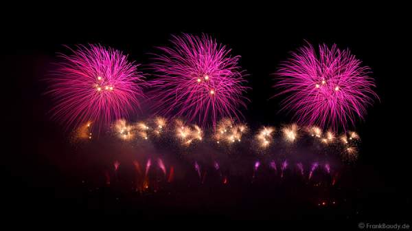 Feuerwerk bei der Sonnwendfeier Oensingen 2009
