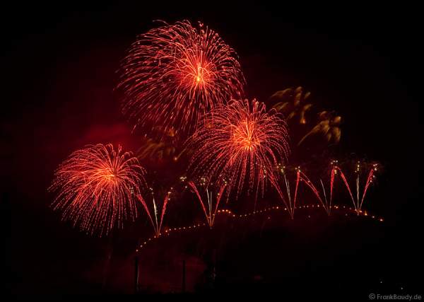 Feuerwerk bei der Sonnwendfeier Oensingen 2009