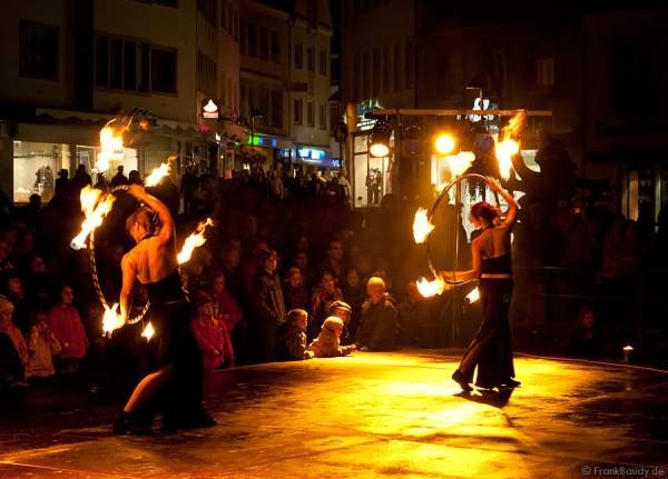 Feuershow bei Feuerzauber 2009 - Paderborn