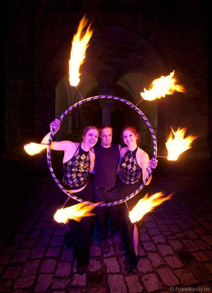 Feuershow bei Feuerzauber 2009 - Paderborn