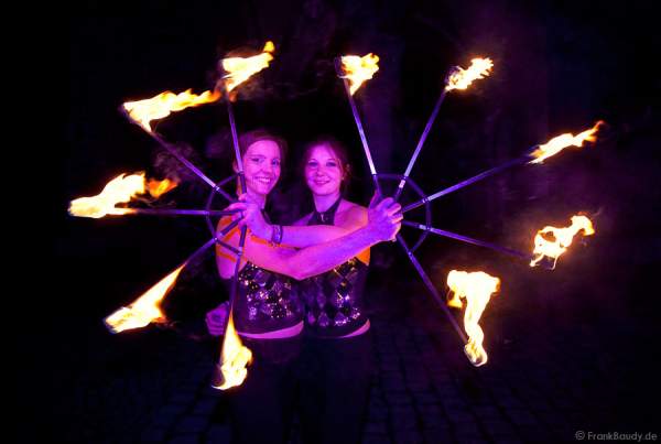 Feuershow bei Feuerzauber 2009 - Paderborn