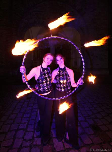 Feuershow bei Feuerzauber 2009 - Paderborn