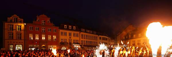 Feuershow bei Feuerzauber 2009 - Paderborn