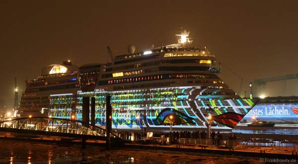 Taufe AIDAblu - Hamburg 2010