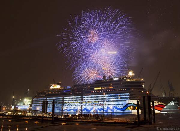 Taufe AIDAblu - Hamburg 2010