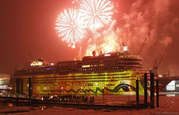 Taufe AIDAblu - Hamburg 2010