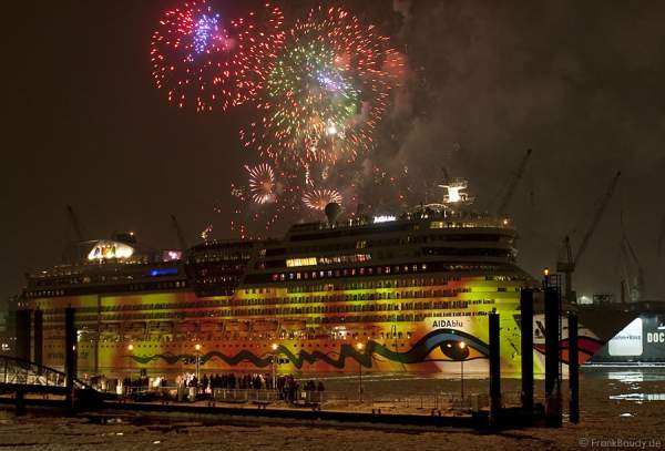 Taufe AIDAblu - Hamburg 2010