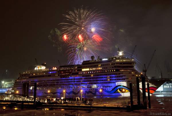 Taufe AIDAblu - Hamburg 2010