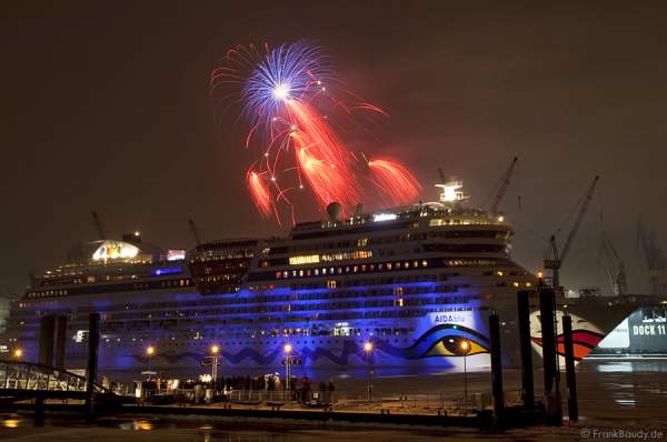 Taufe AIDAblu - Hamburg 2010