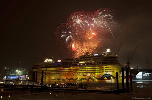 Taufe AIDAblu - Hamburg 2010