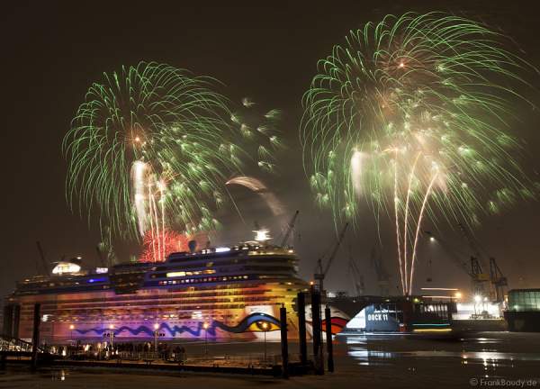 Taufe AIDAblu - Hamburg 2010