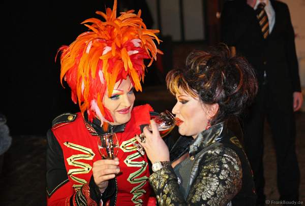 Olivia Jones - Taufe AIDAblu - Hamburg 2010