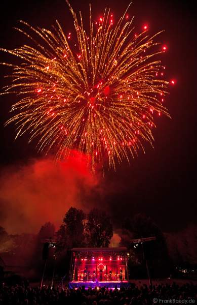 Feuershow Blazing Beats von Gloryfire und Wadokyo in Ieper