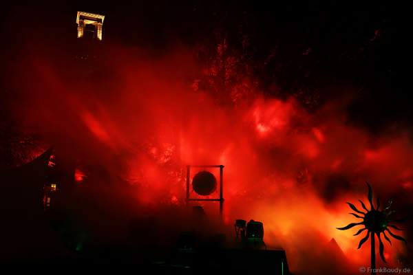 Feuershow von Gloryfire, Wadokyo und Theater Feuervogel