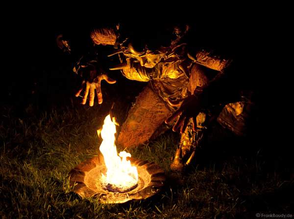 Feuershow von Gloryfire, Wadokyo und Theater Feuervogel