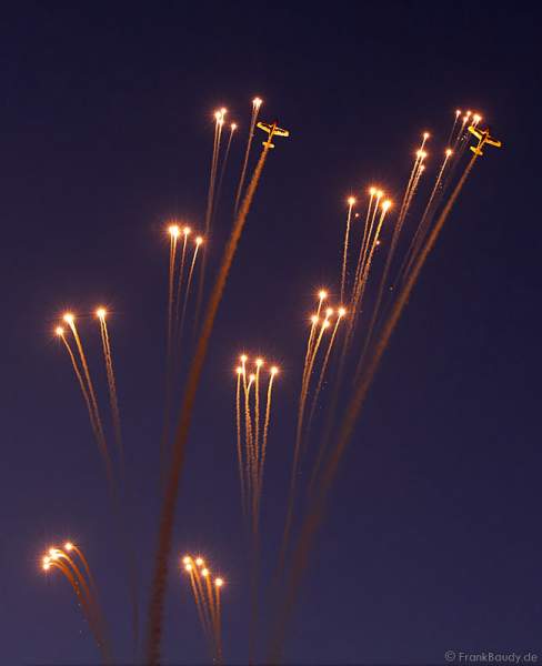 Flugshow des Pioneer-Teams beim Hessentag 2010