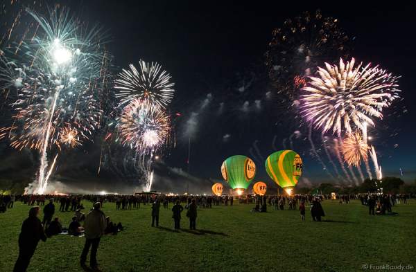 Feuerwerk beim Hessentag 2010