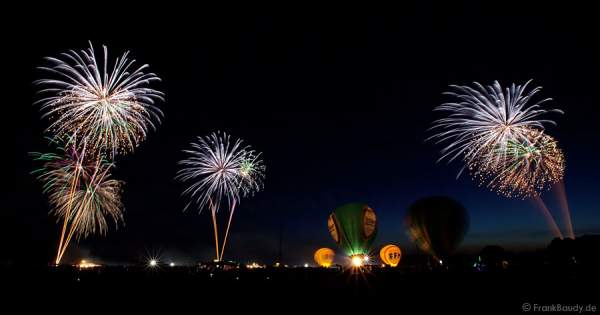 Feuerwerk beim Hessentag 2010