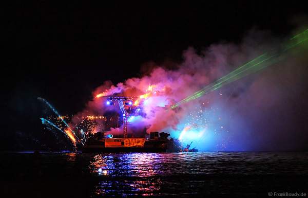 Multimediashow beim Züri Fäscht 2010