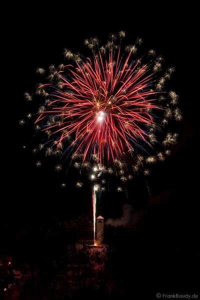 Qualifikations-Feuerwerk zur Arte-WM 2011 beim Triberger Weihnachtszauber