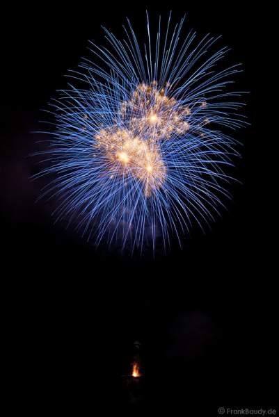 Qualifikations-Feuerwerk zur Arte-WM 2011 beim Triberger Weihnachtszauber