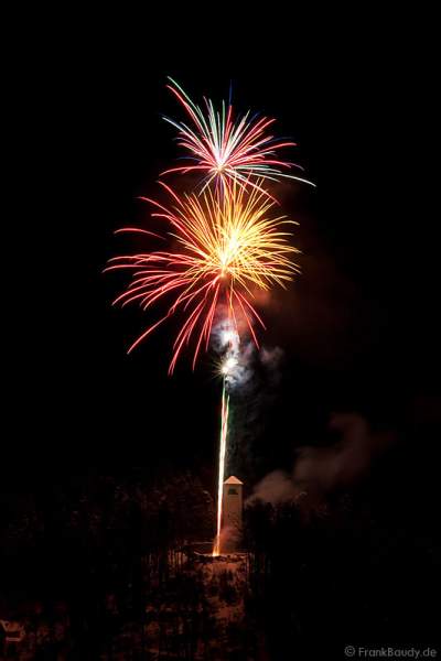 Qualifikations-Feuerwerk zur Arte-WM 2011 beim Triberger Weihnachtszauber