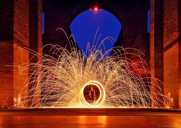 Feuershow beim Festival der Reformation 2011 - Bad Hersfeld