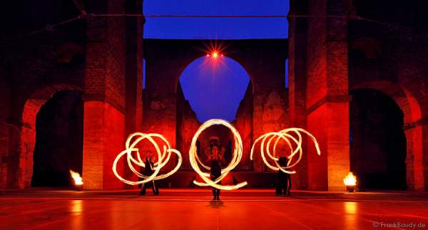 Feuershow beim Festival der Reformation 2011 - Bad Hersfeld