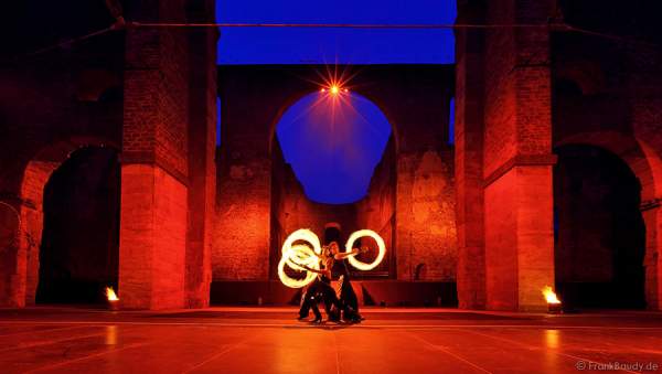 Feuershow beim Festival der Reformation 2011 - Bad Hersfeld