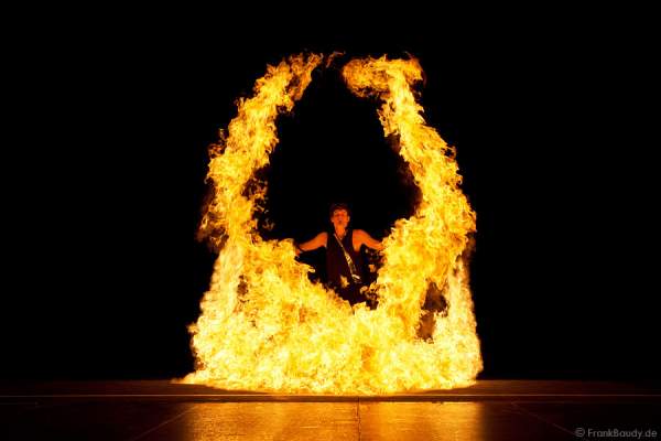 Feuershow beim Festival der Reformation 2011 - Bad Hersfeld