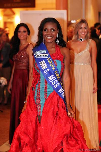 Jane Ogbe belegte den dritten Platz für Nigeria bei der Wahl zur Miss WM 2011 im Europa Park Rust