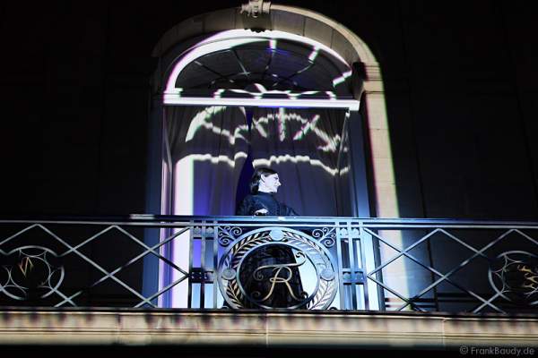 Pia Douwes beim Preview des neuen Stage Entertainment Musicals REBECCA auf dem Schlossplatz in Stuttgart