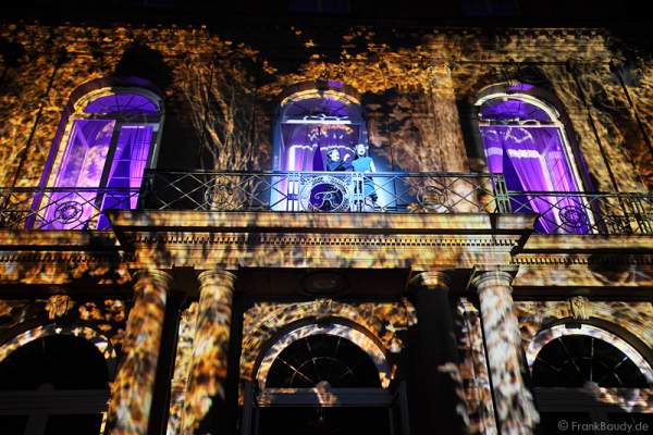 Brennendes Schloss Manderlay von Rebecca