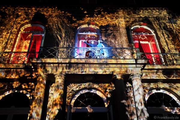 Brennendes Schloss Manderlay von Rebecca