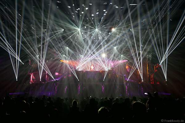Lightshow bei Dancing Las Vegas von DJ Bobo – Weltpremiere