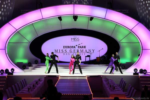 Showprogramm bei der Miss Germany 2012 Wahl im Europa-Park in Rust