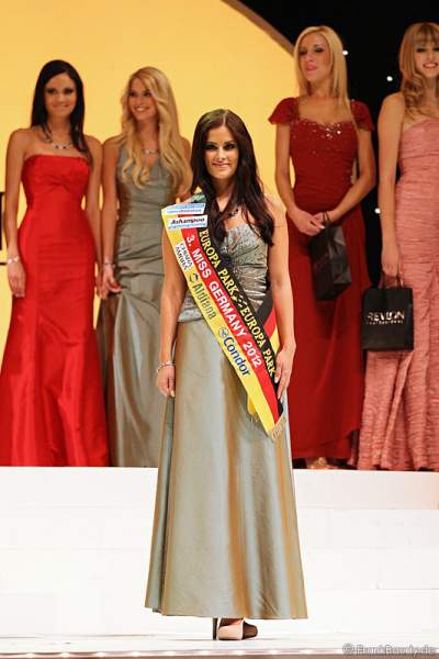 3. Miss Germany 2012 Sabrina Licata bei der Miss Germany 2012 Wahl im Europa-Park in Rust