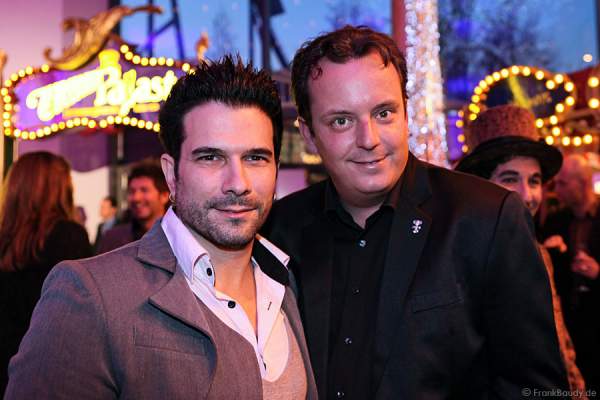 Marc Terenzi und Thomas Mack bei der Miss Germany 2012 Wahl im Europa-Park in Rust