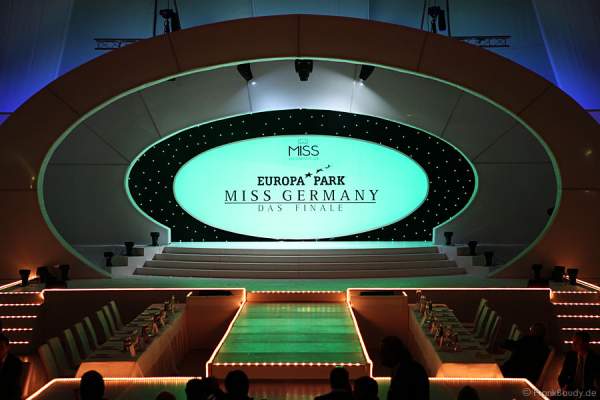 Die Bühne bei der Wahl zur Miss Germany 2012