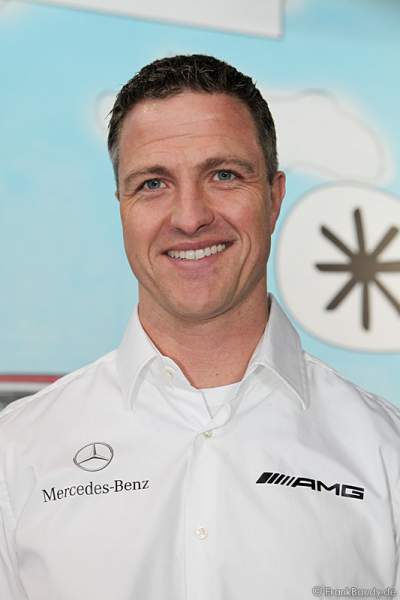 Ralf Schumacher im Rahmen der Presskonferenz des Europa Park zum Saisonstart 2012