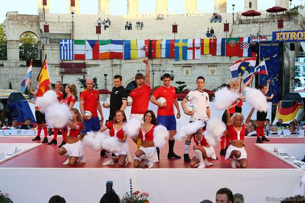 Künstler des Europa-Park bei der Miss EM Wahl 2012