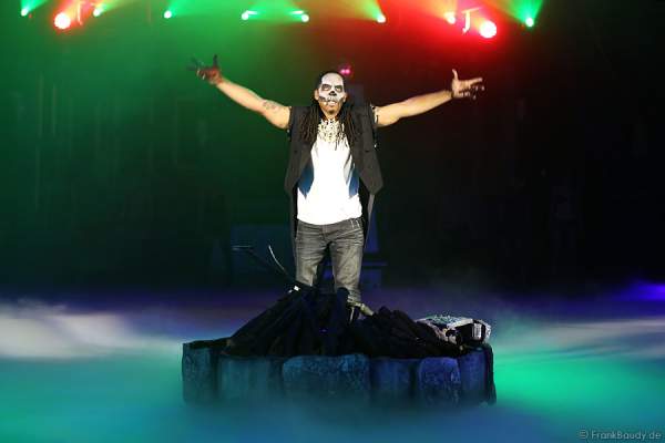 Darryl Dblak Blackman bei den Horror Nights 2012 im Europa-Park-Park
