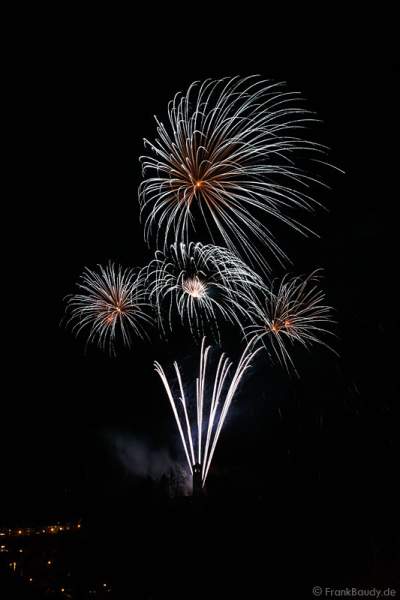 Feuerwerk beim Triberger Weihnachtszauber
