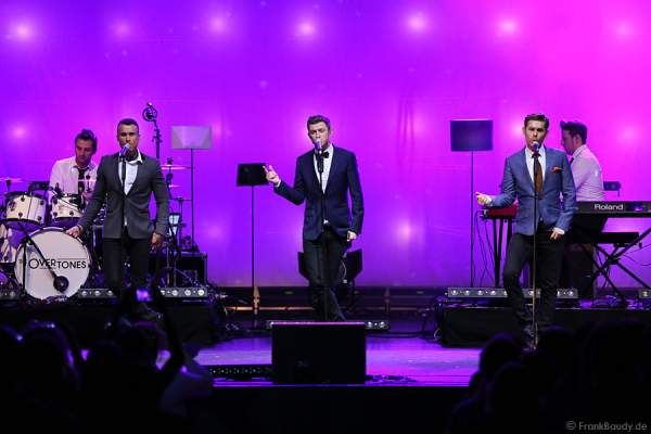 The Overtones beim Konzert am 18. Februar 2013 in der Jahrhunderthalle Frankfurt