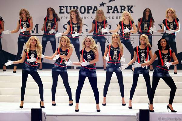 Die Teilnehmerinnen der Miss Germany 2013 Wahl