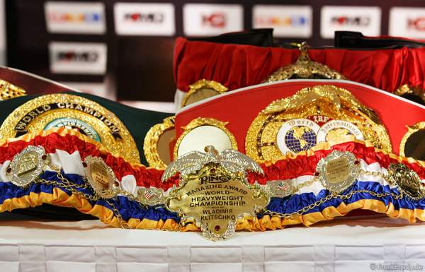 Weltmeistergürtel von Wladimir Klitschko